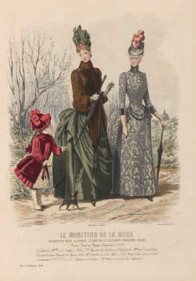 Справочник моды: Журнал большой моды. 1887. 